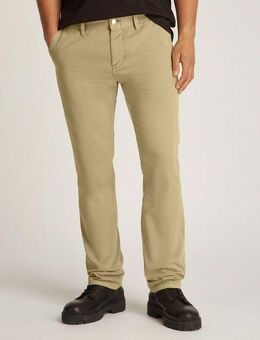 Tommy Jeans Chinohose TJM RYAN CHINO mit Logostickerei