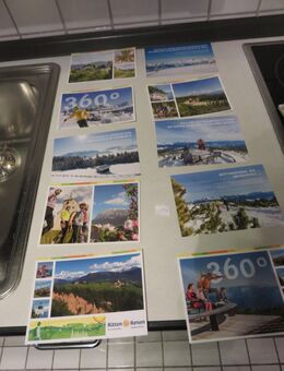 Ansichtskarten, Motive von Südtirol, Ritte, zu verschenken - Stuttgart