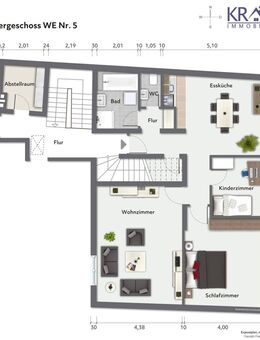 Eigentumswohnung 2. OG, 89 m² in Stadtmitte. Keine Makler Provision! - Höchstadt (Aisch)