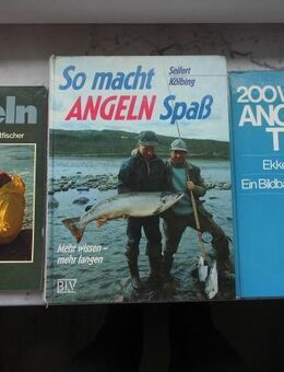 Angeln Angler-Tricks Sportfischer Wiederholz Kölbing Seifert Bondick Parey BLV Falken 3 Bücher zus. 5,- - Flensburg