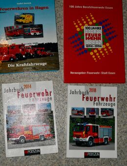 100 Jahre Berufsfeuerwehr Essen, Die Feuerwehren in Hagen Band 1 Die Kraftfahrzeuge Feuerwehr Jahrbuch 2014 und 2018 - Bayreuth
