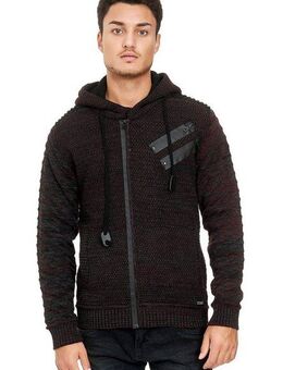 Rusty Neal Strickjacke in cooler Grobstrickoptik