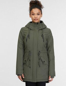 Ragwear Outdoorjacke ELSIEN wasserabweisender Übergangsparka, mit wärmenden Teddyplüsch Futter