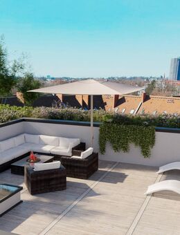 Exklusive Neubau-Dachgeschoss-Maisonette-Wohnung mit Dachterrasse - Berlin