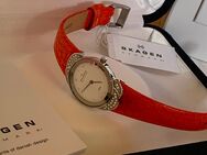 Skagen Armband Uhr, Swarovski Steine, Neu, Lederband Wunderschön - Wendelstein