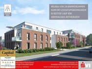 Neubau- Barrierearme Etagenwohnung mit Balkon und zwei Tiefgaragenstellplätzen - Oberhausen