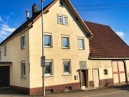 PROVISIONSFREI: Haus mit großer Scheune und Parkplätzen in Gosheim - Gosheim