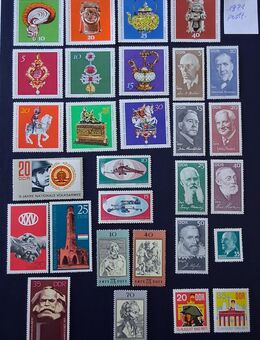 DDR Jahrgang 1971 komplett postfrisch - Görlitz