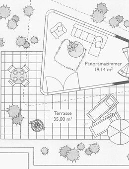 Top 3-Zi.-Penthouse-Wohnung mit Panoramazimmer 126 m² und weiteren Terrassenflächen 45 m² in HH-Lokstedt - Hamburg
