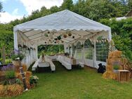 5x10m Profi-Partyzelt PVC Seitenhöhe 2,6m 500g/m2 - Bad Bramstedt