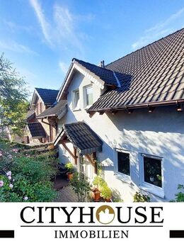 CITYHOUSE: Schöne Doppelhaushälfte mit großem Garten, Hobbyraum Souterrain, Keller, Terrasse - Overath