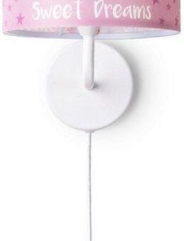 Paco Home Wandleuchte Aleyna 103, LED fest integriert, Kinderlampe Babyzimmer Kinderzimmer âˆ…18cm Mond Kabel 3m E14