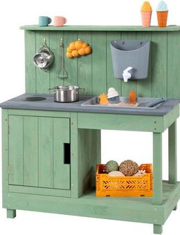 MUDDY BUDDY® Outdoor-Spielküche Mud Expert, eukalyptus Holz, FSC® - schützt Wald - weltweit