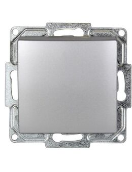 Steckdosen Schalter Set Silber - Kiel