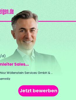 Teamleiter Sales (m/w/d) - Chemnitz