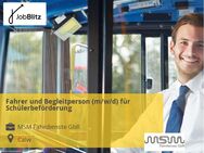 Fahrer und Begleitperson (m/w/d) für Schülerbeförderung - Calw