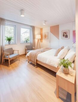 5,5-Zimmer-Eigentumswohnung mit 2 Balkonen, 2 TG-Stellplätzen, 10 Minuten zu Fuß in die Innenstadt - Bayreuth