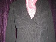 NEU * Edel * ausgefallen * Grob- Strickjacke * Cardigan "H&M" Gr. 38- 40/ S- M * schwarz * Gothic * - Riedlingen