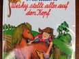 Schöne Pferdegeschichte „Kleines Pony Frechdachs“ von Lise Gast in sehr gutem Zustand, empfohlen für Kinder ab 6 Jahren, Loewes Verlag, 123 Seiten, stammt aus 1991, ASIN: B00I7HW0LU, zum Schutz für weiteren Gebrauch schon eingebunden, 4,- € in 91364