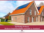 Nachhaltig Wohnen - Moderne Doppelhaushälfte nach KfW 55-Standard! - Esens