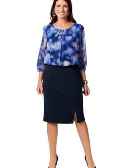 select! By Hermann Lange 2-in-1-Kleid mit einer dekorativen Kette