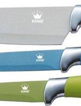 KING Messer-Set Metallic (Set, 3-tlg)