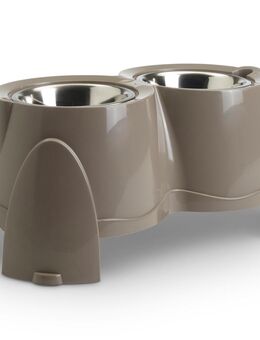 Savic Ergo Feeder Hundebar - 2 x 1,5 l, Ø 18,5 cm, Höhe 28,0 cm