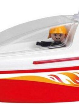 Lena® Spielzeug-Boot Boazz Feuerwehrboot, ohne Pumpe, inklusive Spielfigur, Made in Europe