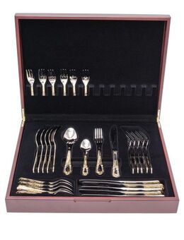 neuer edler Besteckkoffer 30-teilig mit 24 Karat Vergoldung - Neufahrn (Freising)
