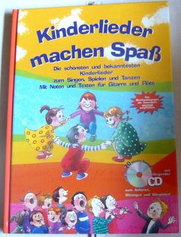 Kinderlieder machen Spaß Buch mit Text und Noten TOP - Amberg