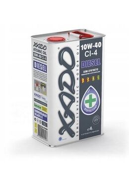 Xado Atomic Oil 10W40 CI-4 Diesel 4L Set544 - Wuppertal
