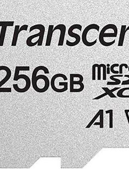 Transcend microSDXC 300S 256 GB Speicherkarte (256 GB, UHS Class 10, 100 MB/s Lesegeschwindigkeit)