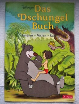 Das Dschungelbuch-Spielen-Malen-Raten,Walt Disney,Xenos Verlag - Linnich