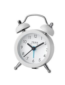 FILIUS zeitdesign Glockenwecker Reisewecker, Quarzwecker, Kinderwecker, Schlafzimmer, Schulanfang
