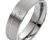 Damenring Titanring DT018 mit Stein und gratis Gravur - Aholming