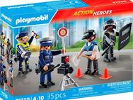 Playmobil® Figurenset Polizei (71730), Playmobil Action Heroes Konstruktions-Spielset, (35 St), Made in Europe