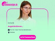 Augenärztinnen (-ärzte) (m/w/d) - Wetzlar