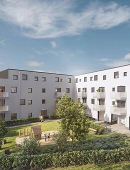 Familienglück im grünen Karlsfeld: Wohnung mit offenem Wohnkonzept und Garten, Loggia und Terrasse - Karlsfeld