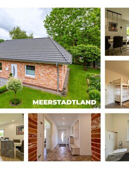 Wohnen, wo andere Urlaub machen - dieser moderne Bungalow aus dem Jahr 2018 bietet genau das! - Niebüll
