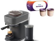 PHILIPS baristina Espressomaschine BAR303/60 mit Mahlwerk für ganze Bohnen, Milchaufschäumer inkl., 16 bar Pumpendruck, Schwarzgrau