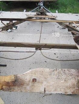 Anhängerfahrgestell 800kg, ca. 230 x 190, ZdR 135, ideal für TINY House, Quad- Zweirad-Maschinentransporter etc. (Tabbert) - Schotten Zentrum