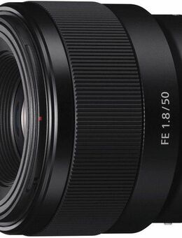 Sony SEL-50F18F E-Mount Vollformat Objektiv, (FE 50mm F1.8 Vollformat E-Mount (APS-C-kompatibel mit 75mm)