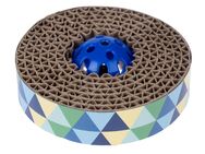 zooplus Basics Katzenspielzeug Spin & Scratch - Ø 10 x H 4 cm