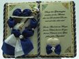 Dekobuch zum Geburtstag (mit Holz-Buchständer) in 92690