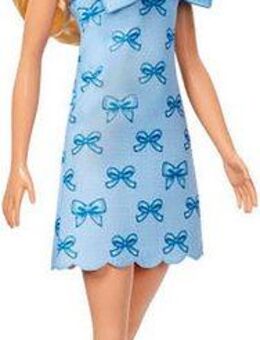 Barbie Anziehpuppe Fashionista Puppe mit blauer Schleife
