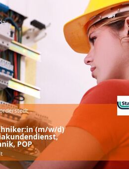 Servicetechniker:in (m/w/d) Multimediakundendienst, Linientechnik, POP - Norderstedt
