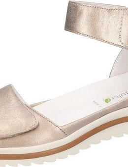 Waldläufer HAKURA Sandale, Sommerschuh, Sandalette, Keilabsatz, in Komfortweite H (sehr weit)