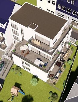 Pompöse Dachterrasse & elegante 4-Zimmerwohnung im NEUBAU, nahe der Schlebuscher City! - Leverkusen
