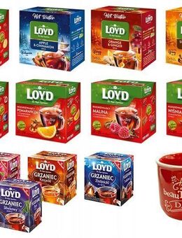Loyd Winter-Herbst-Probierset mit Früchtetees, 12 Geschmacksrichtungen, inklusive Tasse Weihnachten Christmas - Wuppertal