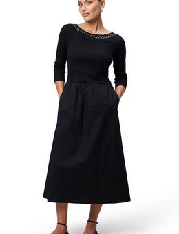 Zero Midikleid zero Damen Midikleid A-Linie mit Nieten weiteres Detail